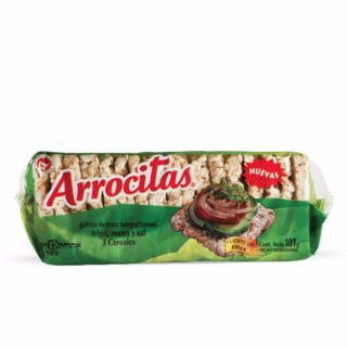Arrocitas Tres cereales Cerealko x 101 gr.
