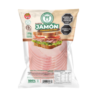 Jamón Vegetal Felices las vacas 150 Grs