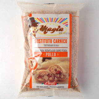 Texturizado de soja Sustituto cárnico Pollo x 250 gr ORALI