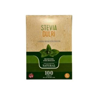 Edulcorante Stevia Dulri SIN TACC x 100 Sobres